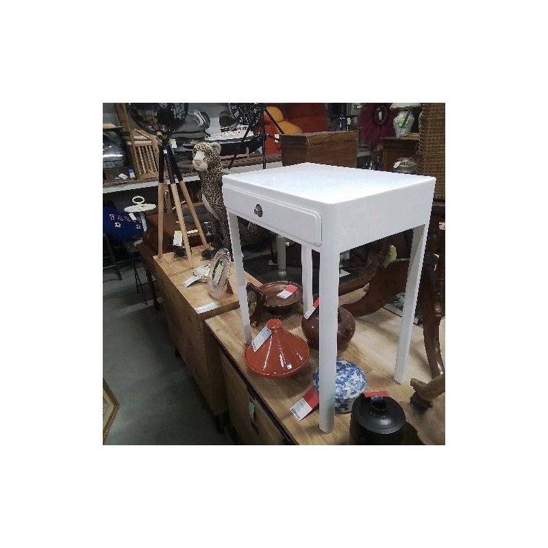 TABLE DE TOILETTE BLANCHE 1T AN 50