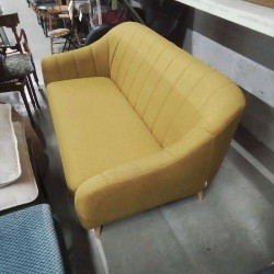 BANQUETTE VELOURS OR ALINÉA 