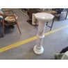 COLONNE MARBRE BLANC  HT 88 CM