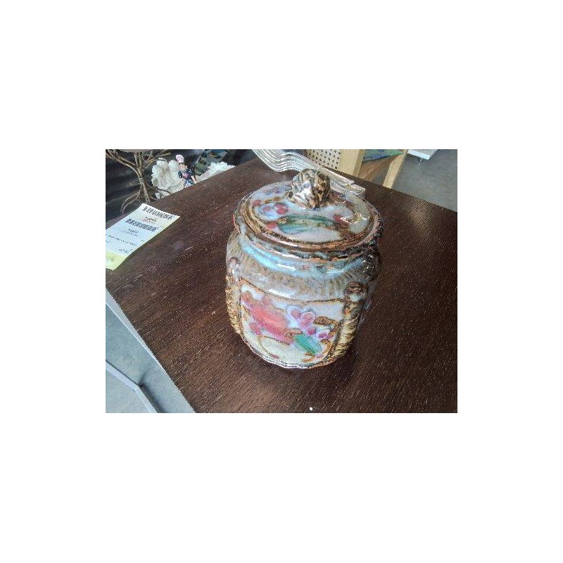 POT DECO EMAILLE COUL