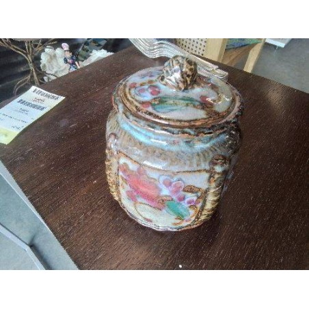 POT DECO EMAILLE COUL