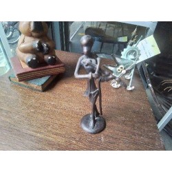 STATUETTE BRONZE PM MUSICIEN 