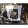 MIROIR BOIS PEINT BLANC