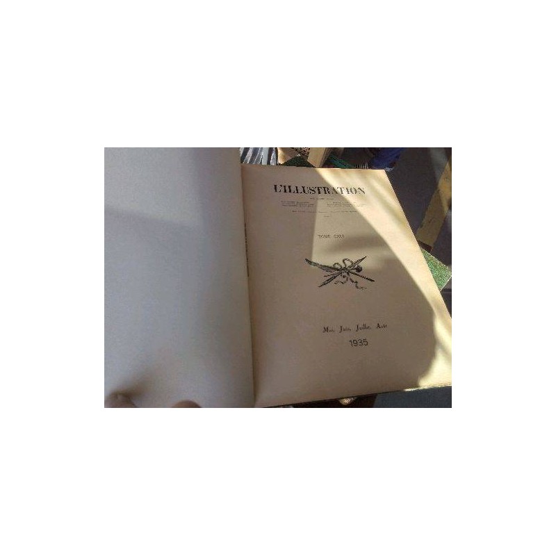 LIVRE ANNUEL RELIE L ILLUSTRATION