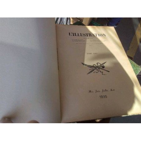 LIVRE ANNUEL RELIE L ILLUSTRATION