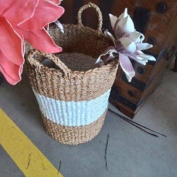 PANIERE HAUTE FIBRES NATURELLES 2 ANSES