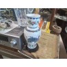 VASE DECOR FLORAL BLEU+SOCLE HEAVENLY TORTOISE