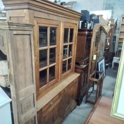 BUFFET 2C MERISIER ANC 2PV2P3T + CLÉ D8 142 X 48 X 206
