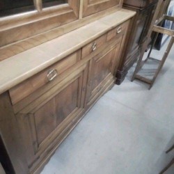 BUFFET 2C MERISIER ANC 2PV2P3T + CLÉ D8 142 X 48 X 206