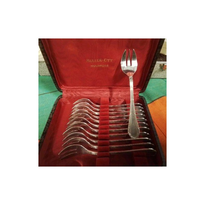 COFFRET FOURCHETTES A HUITRES MA