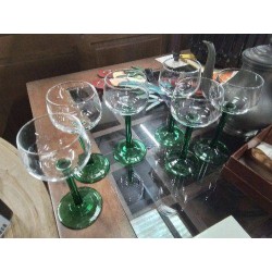 LOT 6 VERRES ALSACE 