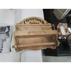 SUPPORT À ÉPICES COMPTOIR DES ÉPICES 