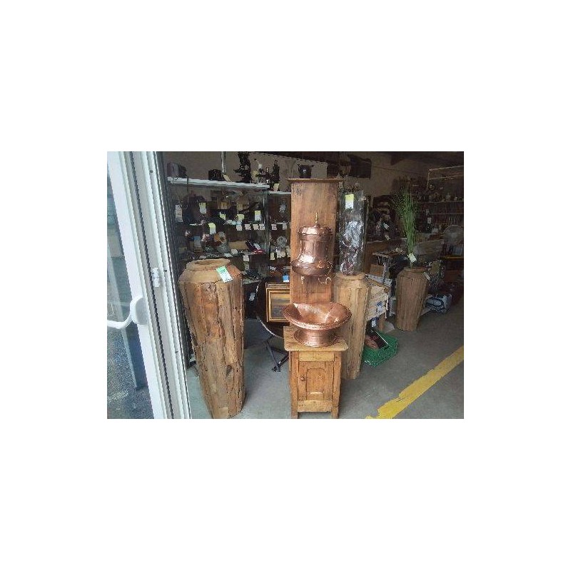 MEUBLE COLONNEDU LOT PORTE FONTAINE  CUIVRE ACC BB
