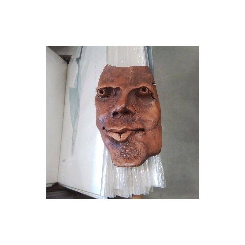 MASQUE TERRE CUITE VISAGE 