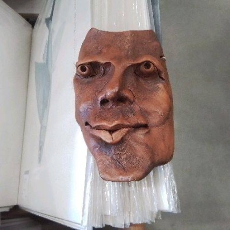 MASQUE TERRE CUITE VISAGE 