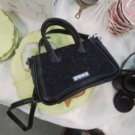 SAC A MAIN NOIR GEORGES RESH+LANIERE BB