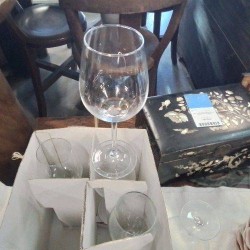 LOT 4 VERRES BALLON