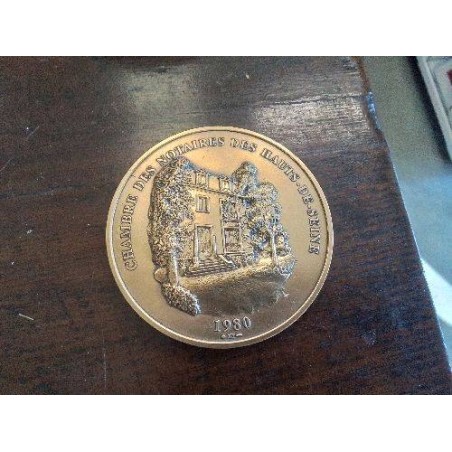 MEDAILLE NOTAIRES 1980