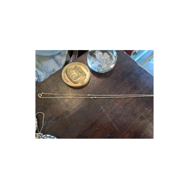 COLLIER CHAINE DORE