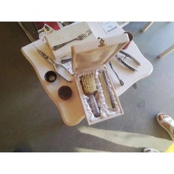 COFFRET NAISSANCE PEIGNE BROSSE