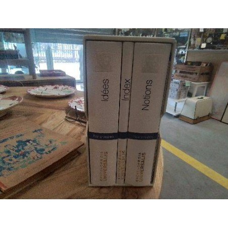 COFFRET 3 VOLUMES IDEES ET NOTIONS ENCYCLOPÉDIE UNIVERSALIS