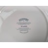 LOT ASSIETTES PORCELAINE ANGLAISE FLEURIES