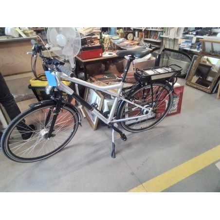 VELO GRIS NOIR NEOMOV ELECTRIQUE ETAT OK + CHARGEUR BB
