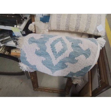 HOUSSE DE COUSSIN FORME BLEU