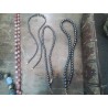 COLLIER PERLES NOIRES 