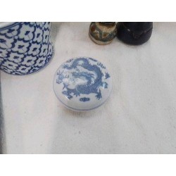 BOITE RONDE PLATE DRAGON