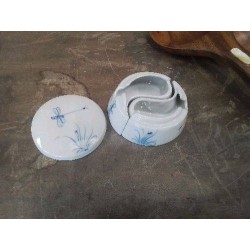 CENDRIER DOUBLE LIBELLULE 