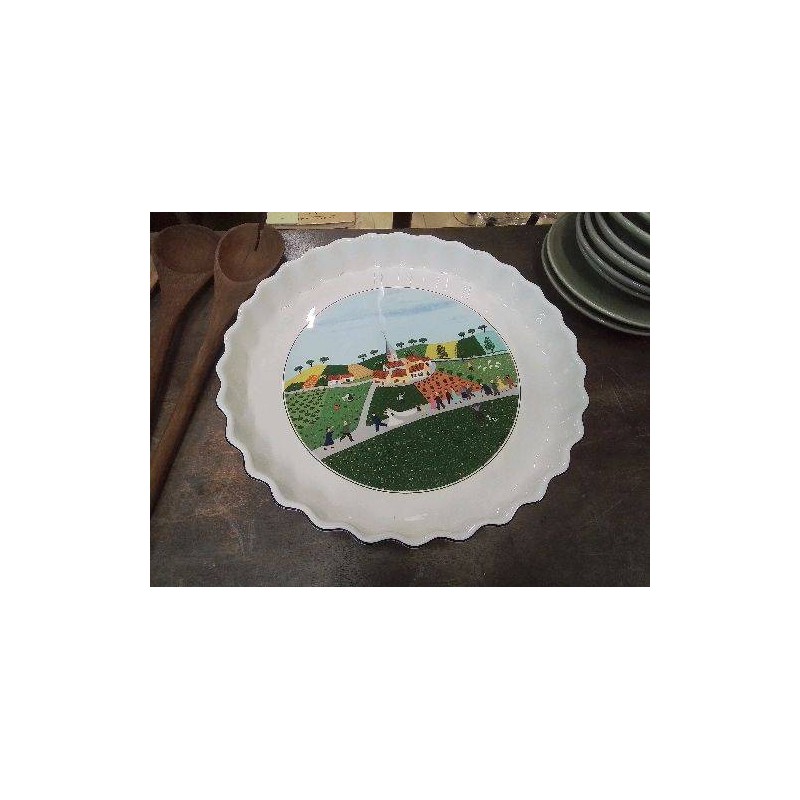 PLAT VILLEROY ET BOCH DÉCOR NAIF