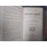 LIVRE ANCIEN HISTOIRE LITTÉRATURE FRANCAISE