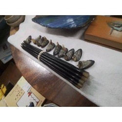 LOT CANARDS CORNE SUPPORTS +BAGUETTES 