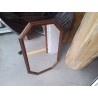 MIROIR OCTO BOIS FONCÉ PM