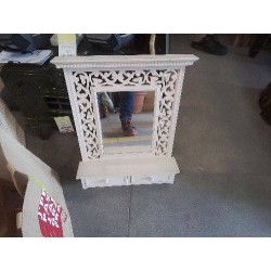MIROIR SCULPTÉ BLANCHI 2T