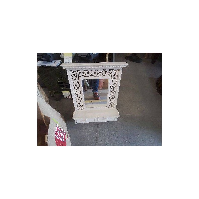 MIROIR SCULPTÉ BLANCHI 2T