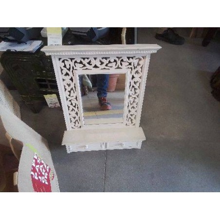 MIROIR SCULPTÉ BLANCHI 2T