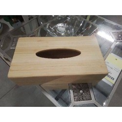 COUVERCLE BOÎTE À MOUCHOIRS BAMBOU