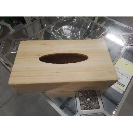 COUVERCLE BOÎTE À MOUCHOIRS BAMBOU