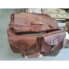 SACOCHE CUIR INTERIEUR TISSU EN L ETAT 