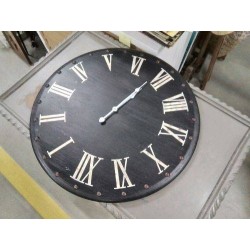 HORLOGE BOIS NOIRE