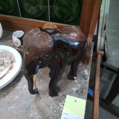 ELEPHANT BOIS NOIR MARRON