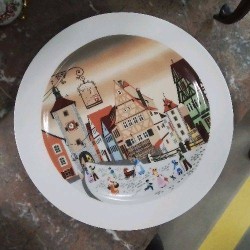 ASS LIMOGES DÉCOR NAIF