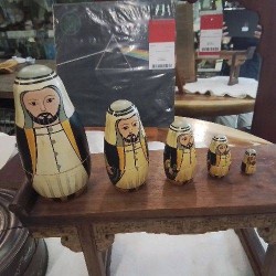ENSEMBLE POUPÉES RUSSES EMIRS