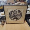 LITHO CIRCULAIRE CHU WEIBOR LA FEMME SUR LE POUSSE POUSSE