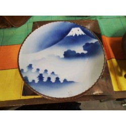 ASSIETTE ASIATIQUE MONT FUJI
