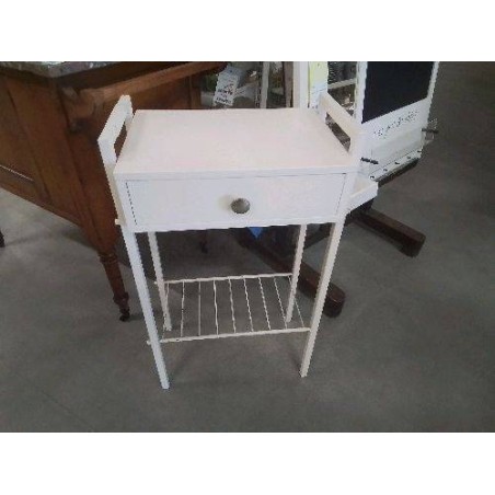 CHEVET BOIS RETRO BOIS METAL
