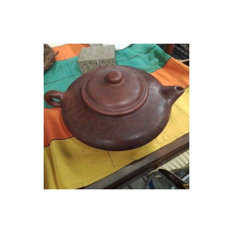 THEIERE PLATE CHINOISE ARGILE 