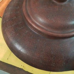 THEIERE PLATE CHINOISE ARGILE 